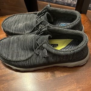 Skechers Men Size 9.5 air cooled memory foam-GOGA Mat Arch worn once with socks